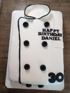 Chef Coat Cake