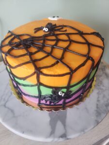 Halloween Spider Cake