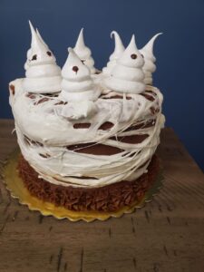 Halloween Ghost Cake